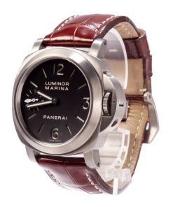 Alternative view of HandMade The Panerai Luminor Marina Titanium