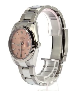 Alternative view of HandMade The Rolex Date 115234 Pink Index Dial