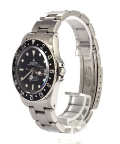 Alternative view of HandMade The Rolex GMT-Master 16750 Black Bezel Insert