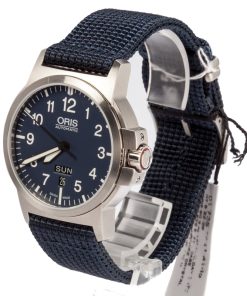 Alternative view of HandMade The Oris BC3 Advanced Day Date Textile Band