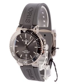 Alternative view of HandMade The Oris Aquis Titanium Grey Dial