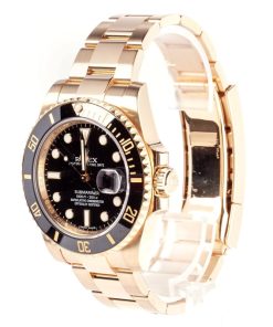 Alternative view of HandMade The Rolex Submariner 18k Gold 116618