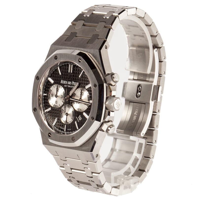 HandMade The Audemars Piguet Royal Oak Chronograph Black Dial - Image 2