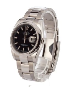 Alternative view of HandMade The Rolex Stainless Datejust 116200 Black Dial