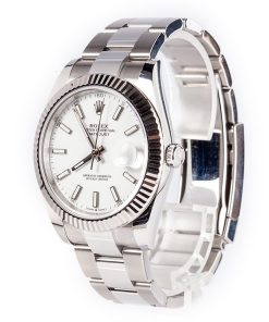 Alternative view of HandMade The Rolex 126334 Datejust 41 White Dial