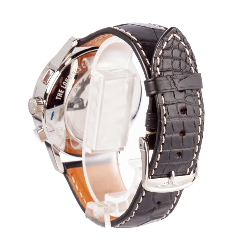 HandMade The Longines Column-Wheel Chronograph Stainless Steel Black Dial - Image 3