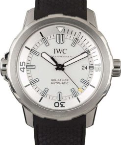 HandMade The IWC Aquatimer Silver Dial