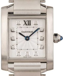 HandMade The Ladies Cartier Tank Francaise Diamond Dial