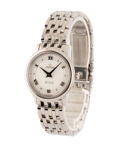 Alternative view of HandMade The Ladies Omega De Ville Prestige White Roman Dial