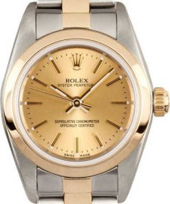 HandMade The Ladies Rolex Oyster Perpetual 76183 x