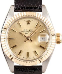 HandMade The Ladies Rolex Date 6916 Two Tone