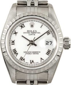 HandMade The Ladies Rolex Date 79240 White Dial