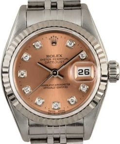 HandMade The Ladies Rolex Datejust 69174 Diamond