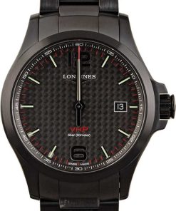 HandMade The Longines Conquest V.H.P. Black PVD Stainless Steel