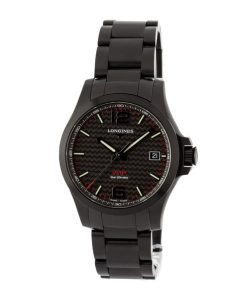 Alternative view of HandMade The Longines Conquest V.H.P. Black Dial