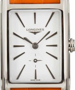 HandMade The Longines DolceVita Orange Leather Strap