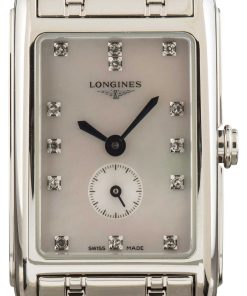 HandMade The Longines DolceVita White Mother of Pearl Diamond Dial
