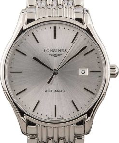 HandMade The Longines Lyre Stainless Steel Silver Dial