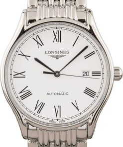 HandMade The Longines Lyre Stainless Steel White Dial