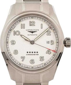 HandMade The Longines Spirit Silver Arabic Dial