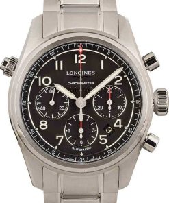 HandMade The Longines Spirit Black Arabic Dial