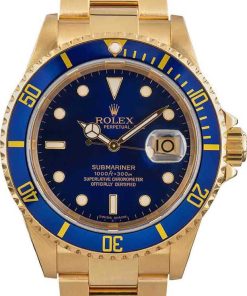 HandMade The Rolex Submariner 16618 Blue Dial