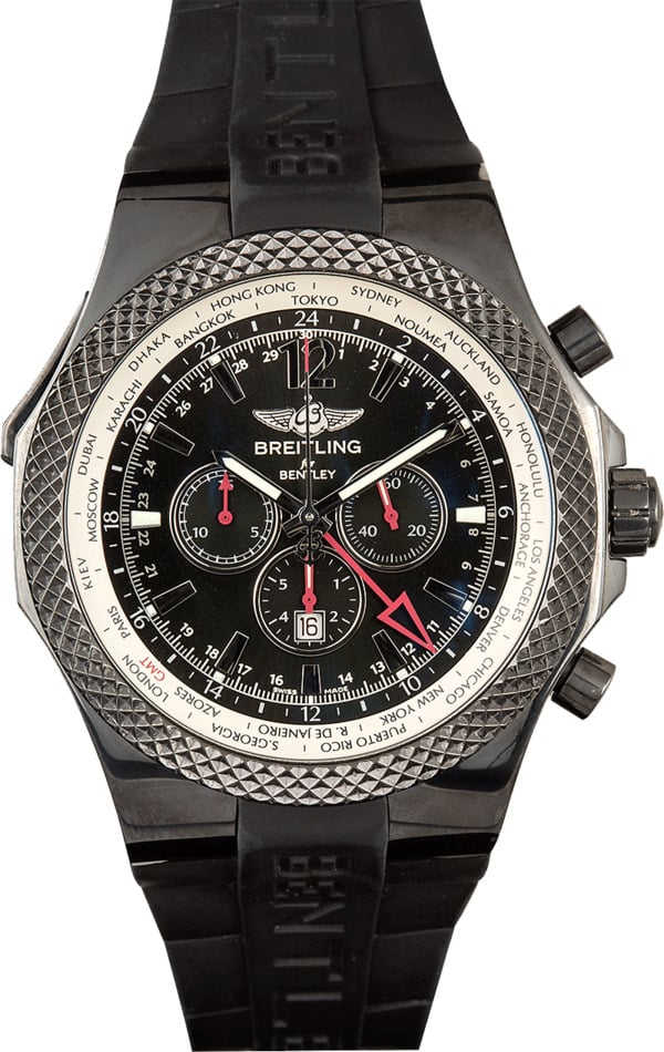 HandMade The Breitling for Bentley GMT Midnight Carbon