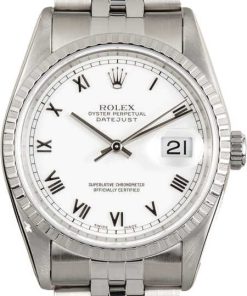 HandMade The TT Men's Rolex Datejust Stainless Steel TT