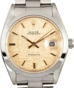 HandMade The Rolex Oyster Date 6694 Champagne Linen Dial