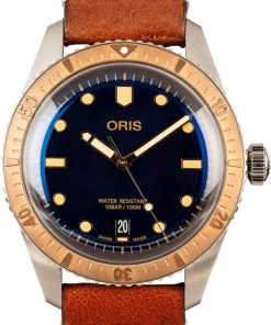 HandMade The Oris Divers Leather Band