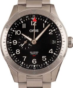 HandMade The Oris Big Crown Pro Pilot Timer GMT Stainless Steel