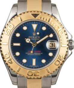 HandMade The Mid-size Rolex Yacht-Master 168623 Blue Dial