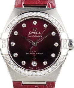 HandMade The Omega Constellation Red Diamond Dial
