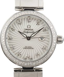 HandMade The Omega De Ville Ladymatic Supernova Diamond Dial