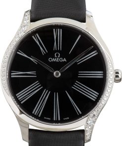 HandMade The Omega De Ville Tresor Black Roman Dial