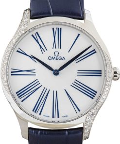 HandMade The Omega De Ville Tresor White Roman Dial
