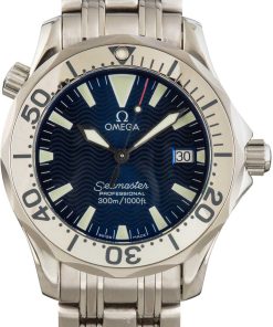 HandMade The Omega Seamaster Blue Dial