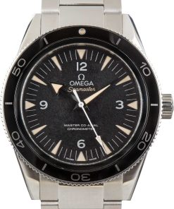 HandMade The Omega Seamaster 300 Black Dial
