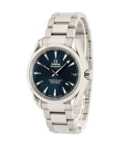 Alternative view of HandMade The Omega Seamaster Blue Teak Aqua Terra