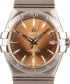 HandMade The Omega Constellation Stainless Steel Bronze Dial