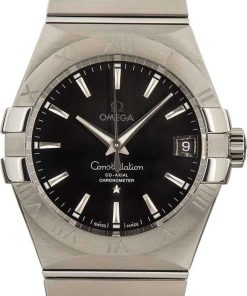 HandMade The Omega Constellation Black Dial