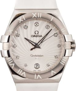 HandMade The Ladies Omega Constellation Stainless Steel Quartz