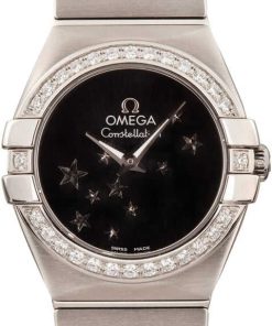 HandMade The Womens Omega Constellation Stainless Steel Quartz