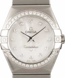HandMade The Omega Constellation 27MM Diamond Dial