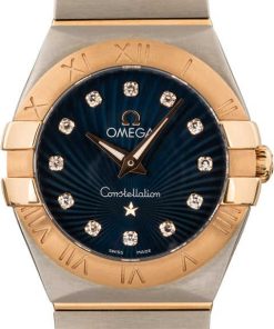 HandMade The Omega Constellation Blue Supernova Diamond Dial