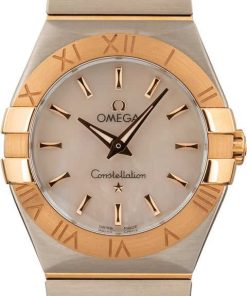 HandMade The Omega Constellation Mother of Pearl Index Dial