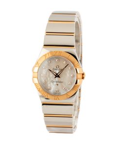 Alternative view of HandMade The Omega Constellation Mother of Pearl Diamond Dial