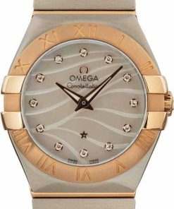 HandMade The Omega Constellation Two Tone Diamond Model