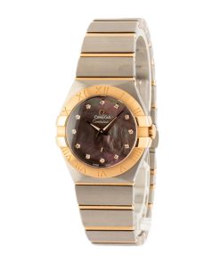 Alternative view of HandMade The Omega Constellation Diamond Tahiti Mother of Pearl Dial