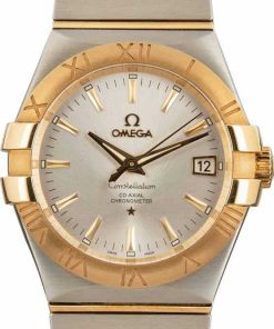 HandMade The Omega Constellation Stainless Steel & 18k Yellow Gold